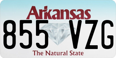 AR license plate 855VZG