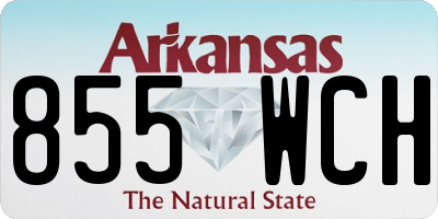 AR license plate 855WCH