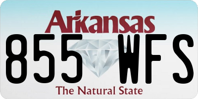 AR license plate 855WFS