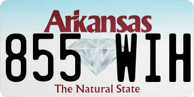 AR license plate 855WIH