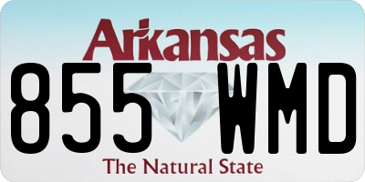 AR license plate 855WMD