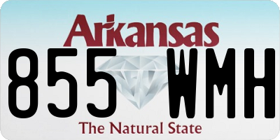AR license plate 855WMH