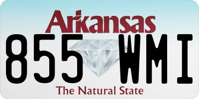 AR license plate 855WMI