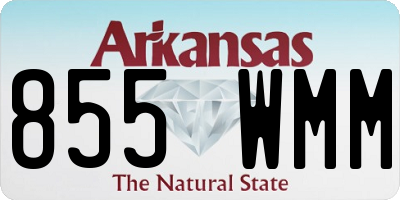 AR license plate 855WMM