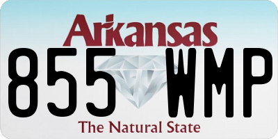 AR license plate 855WMP