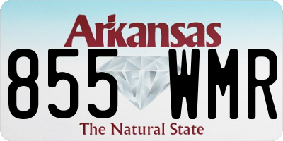 AR license plate 855WMR