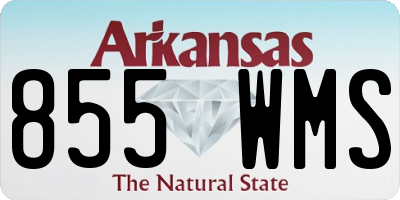 AR license plate 855WMS