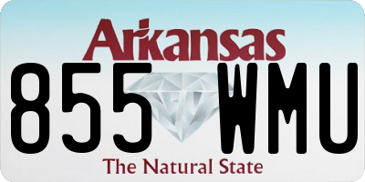 AR license plate 855WMU