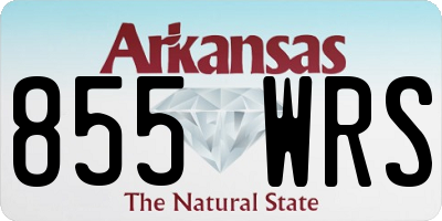 AR license plate 855WRS
