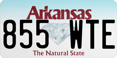 AR license plate 855WTE