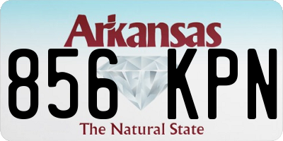 AR license plate 856KPN