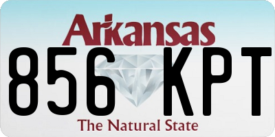 AR license plate 856KPT