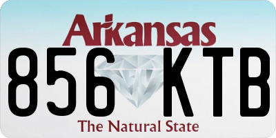 AR license plate 856KTB