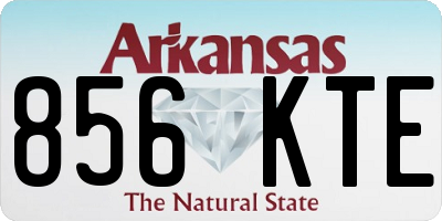 AR license plate 856KTE