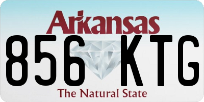 AR license plate 856KTG