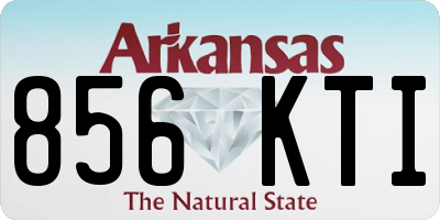 AR license plate 856KTI