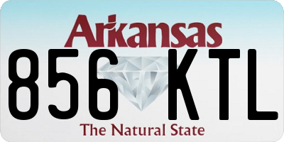 AR license plate 856KTL