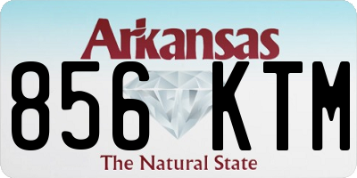 AR license plate 856KTM