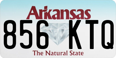 AR license plate 856KTQ
