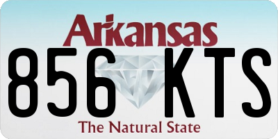 AR license plate 856KTS