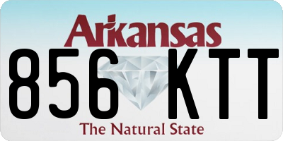 AR license plate 856KTT