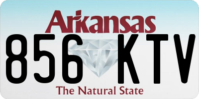 AR license plate 856KTV