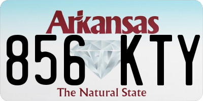 AR license plate 856KTY