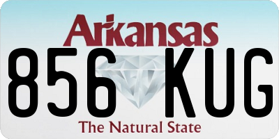 AR license plate 856KUG