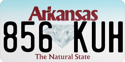 AR license plate 856KUH