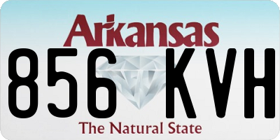 AR license plate 856KVH