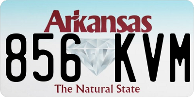 AR license plate 856KVM