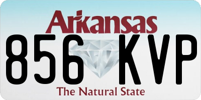 AR license plate 856KVP