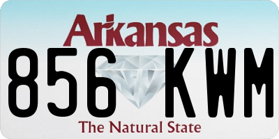 AR license plate 856KWM