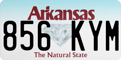 AR license plate 856KYM