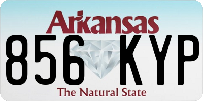 AR license plate 856KYP