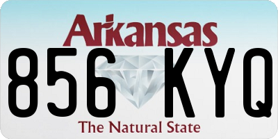 AR license plate 856KYQ
