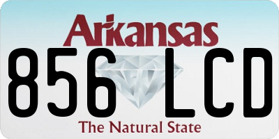 AR license plate 856LCD