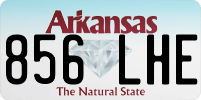 AR license plate 856LHE