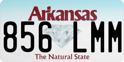 AR license plate 856LMM
