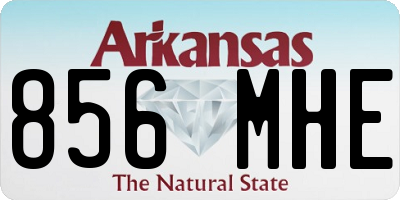 AR license plate 856MHE