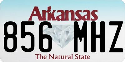 AR license plate 856MHZ