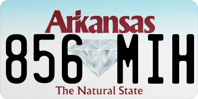 AR license plate 856MIH
