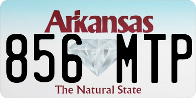 AR license plate 856MTP