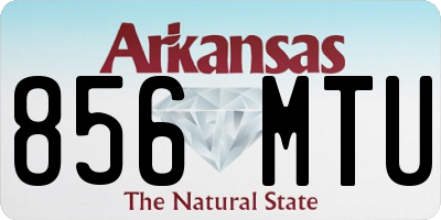 AR license plate 856MTU