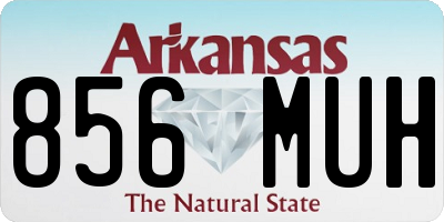 AR license plate 856MUH