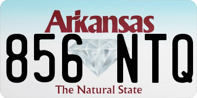 AR license plate 856NTQ