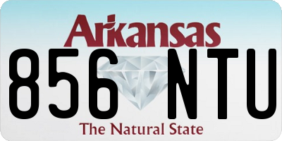 AR license plate 856NTU