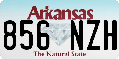 AR license plate 856NZH