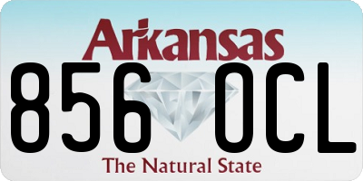 AR license plate 856OCL
