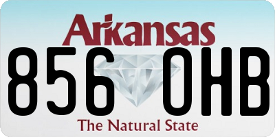 AR license plate 856OHB